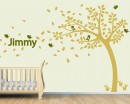 Tree Decal with Customised Name Art Decal